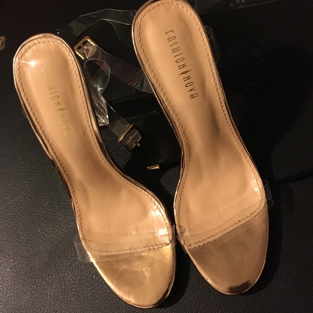 Clear Heels